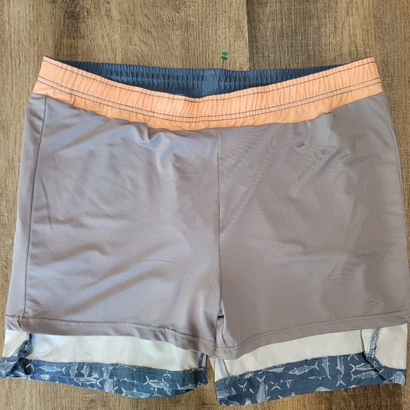Reel Life Men's Blue Swim Shorts - Picture 7 of 10
